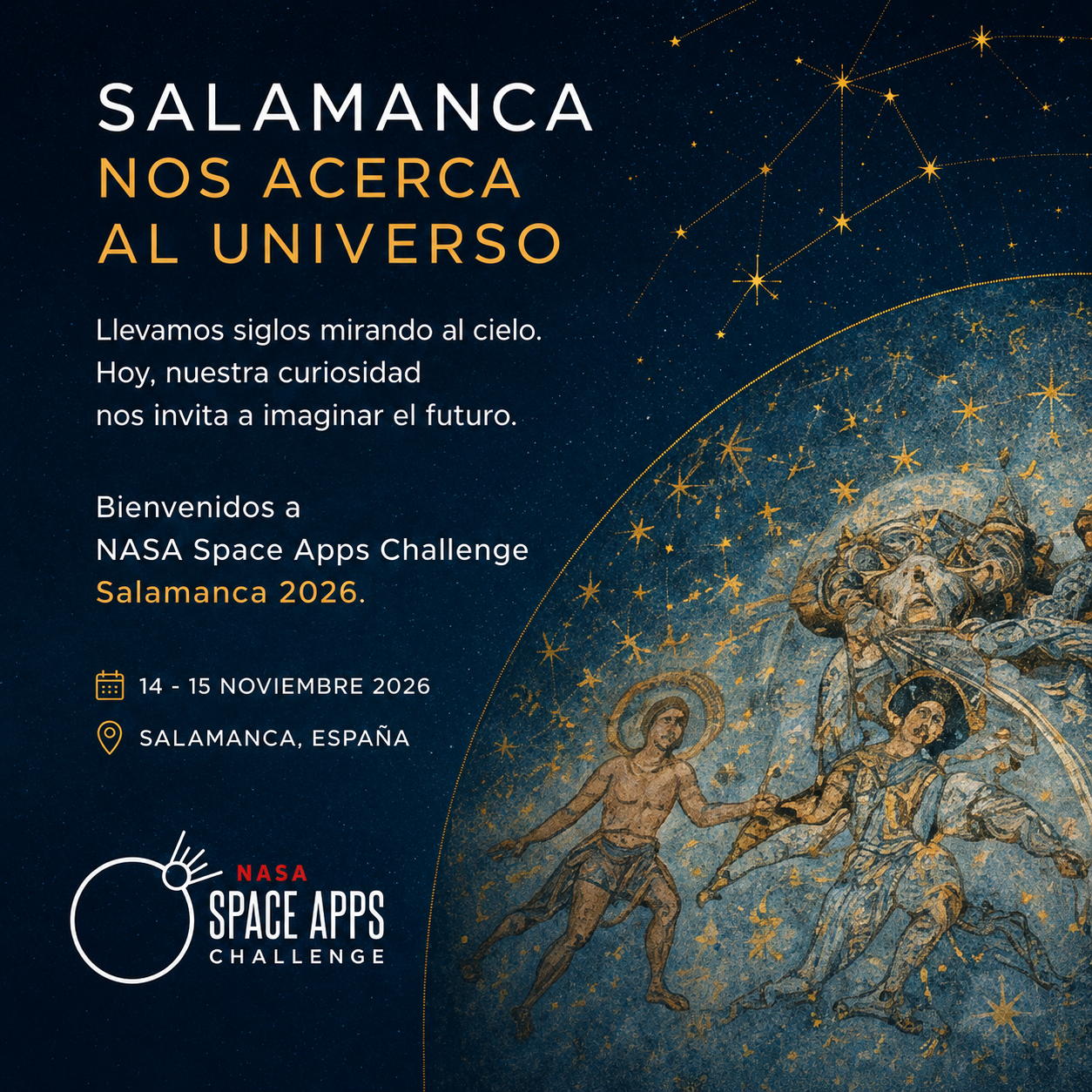 Salamanca nos acerca al universo — NASA Space Apps Challenge Salamanca 2026